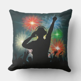 Music DJ dekorativ kudde