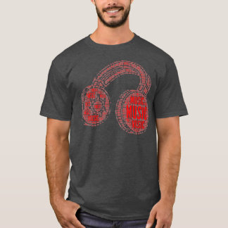 Music DJ Headphone Musician T Shirt