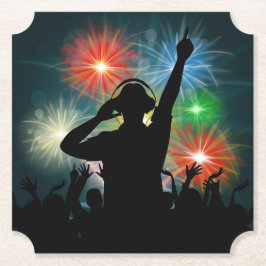 Music DJ papper underläggs Underlägg Papper