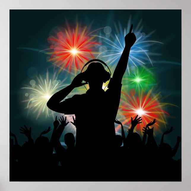 Music DJ poster (Framsidan)