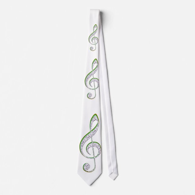 MUSIC Emerald and Diamond Treble Clef Slips (Framsida)