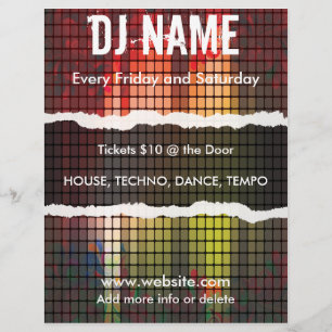 Music Equalizer Pub Flyer