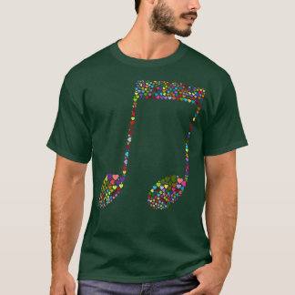 Music Equals Life Frequency Musicians Music Note18 T Shirt