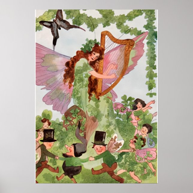 Music Faerie Playing Music Poster (Framsidan)