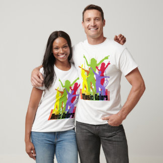 Music Färg Tee Shirt