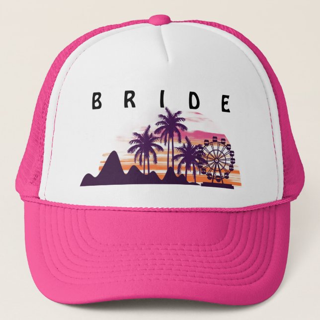 Music Festival Bachelorette Bride Keps (Framsida)