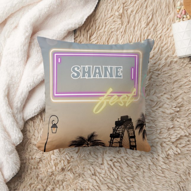 Music Festival Födelsedagsfest Consert Kudde (Filt)