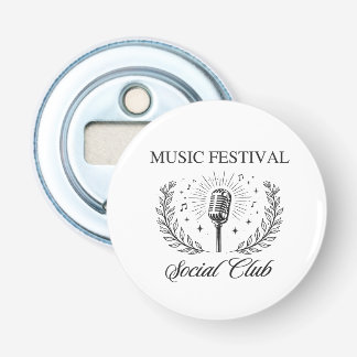Music Festival Social Club Bottle Opener Flasköppnare