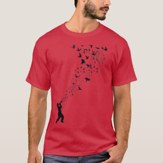 Music Freedom Music och Birds 2 T Shirt