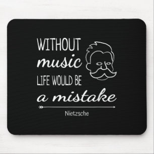 Music Friedrich Nietzsche Quote Shirt Musmatta