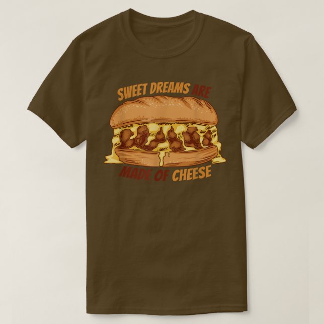 Music Funny Dreams Sandwich Lovers Men Women Tshir T Shirt (Design framsida)