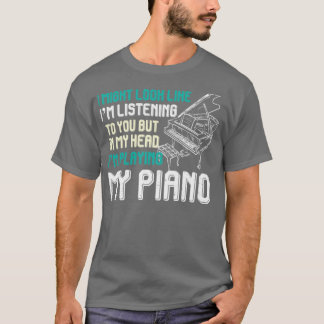 Music Funny Pianist Gift Orchestra Piano T Shirt
