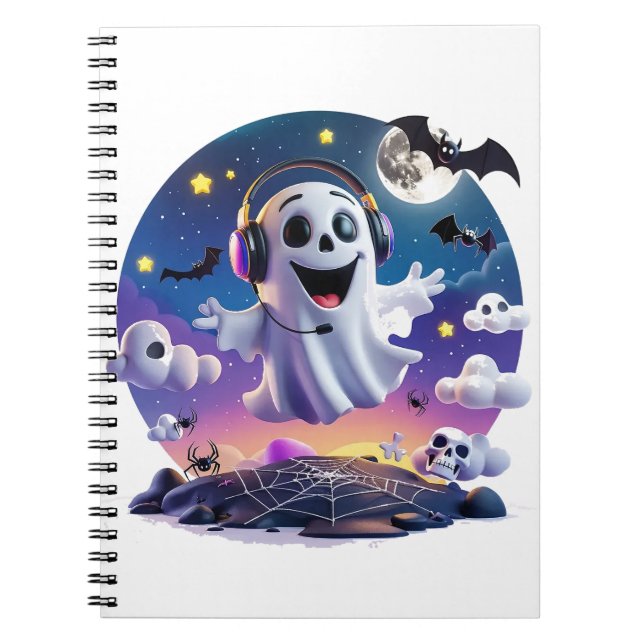 Music Ghost Anteckningsbok (Framsidan)