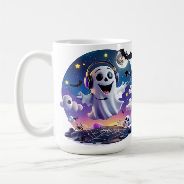 Music Ghost Kaffemugg (Vänster)
