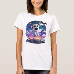 Music Ghost T Shirt