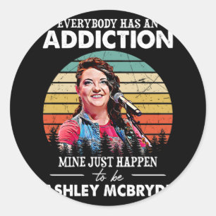 Music Gift Mine råkar bara vara Ashley McBryde Runt Klistermärke