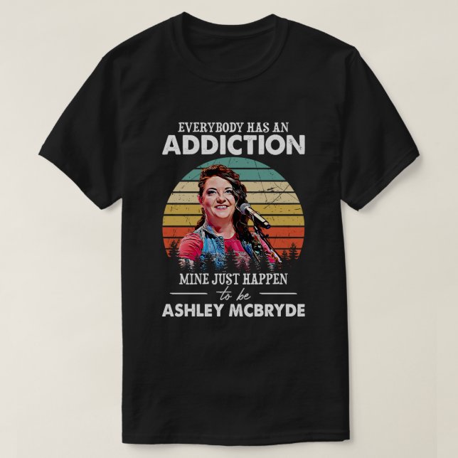 Music Gift Mine råkar bara vara Ashley McBryde T Shirt (Design framsida)