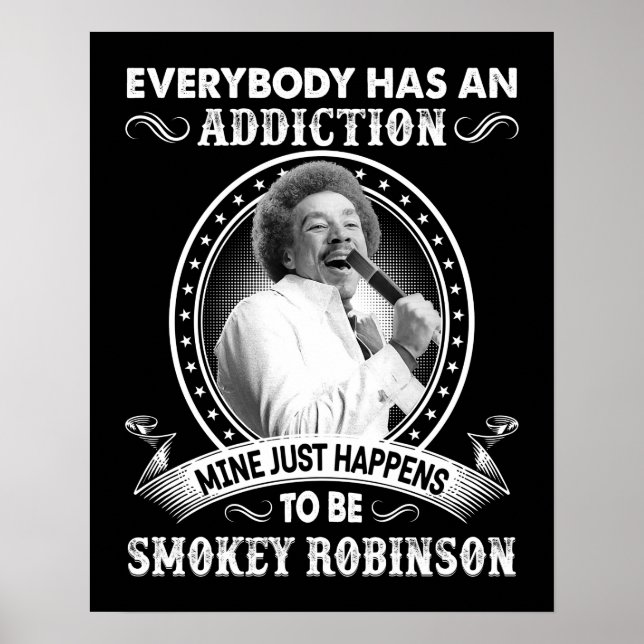Music Gift Mine råkar bara vara Smokey Robinson Poster (Framsidan)