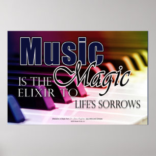 Music Gifts Piano Studenter - Music Poster