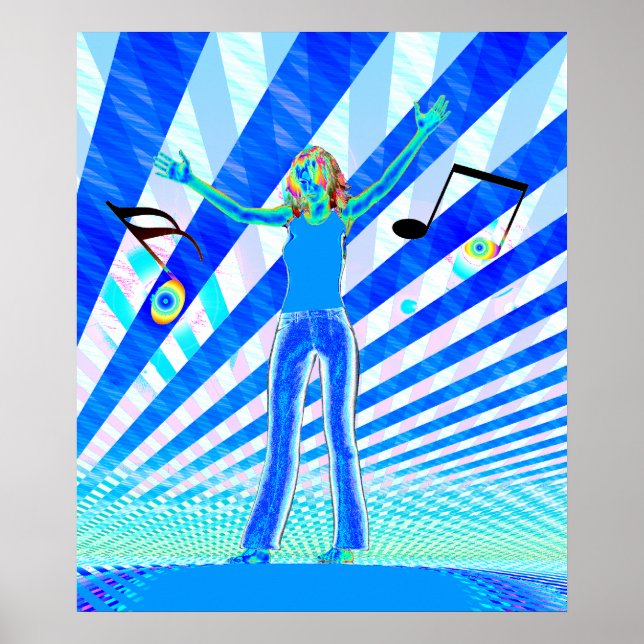 Music Girl Poster (Framsidan)