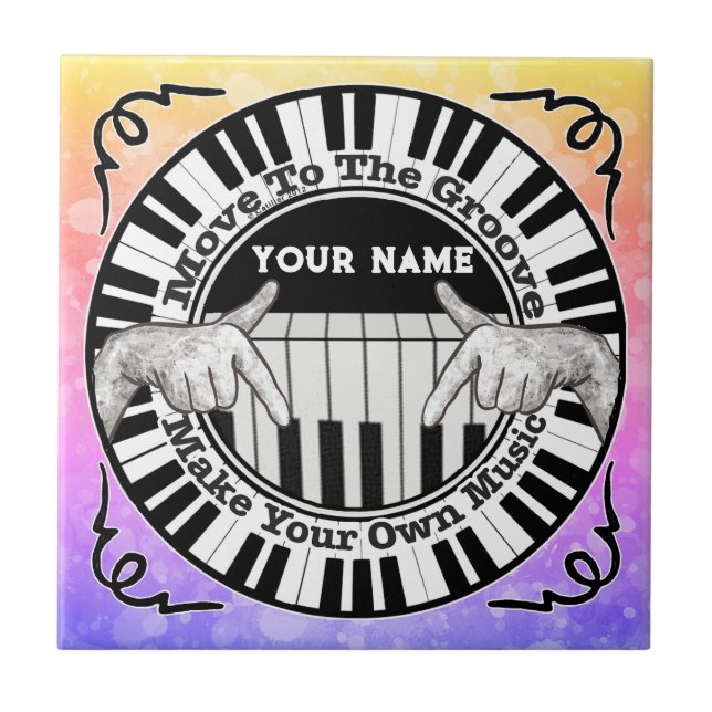 Music Groove  Kakelplatta (Framsidan)