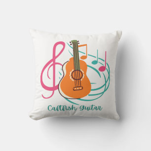 Music Guitar Kudde