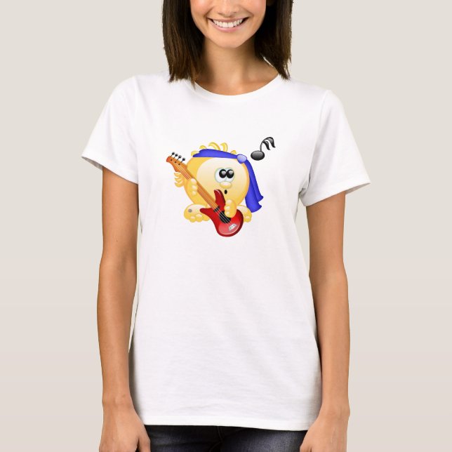 Music Guitar Player Tee (Framsida)