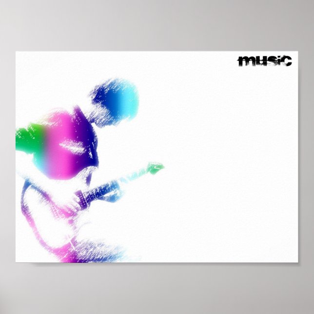 Music Guitar Poster (Framsidan)