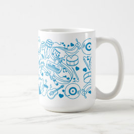 Music Händer - ASL Design Kaffemugg