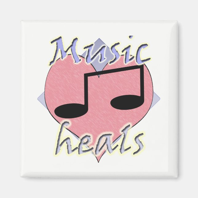 Music Heals Magnet (Framsidan)