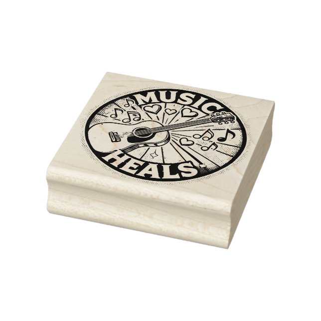 Music Heals Stämpel (Stämpel)