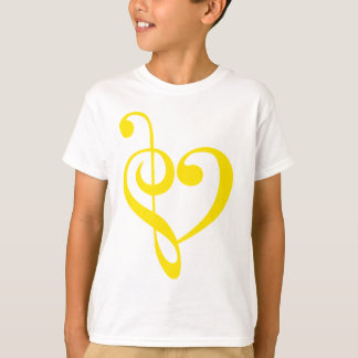 Music Heart-Gult Tee Shirt