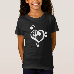 Music Heart - I Kärlek Music T Shirt