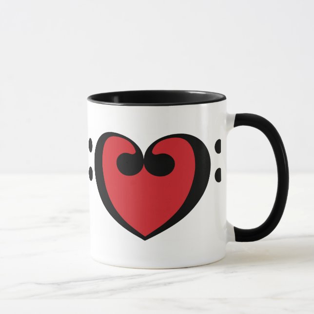 Music Heart Mugg (Höger)