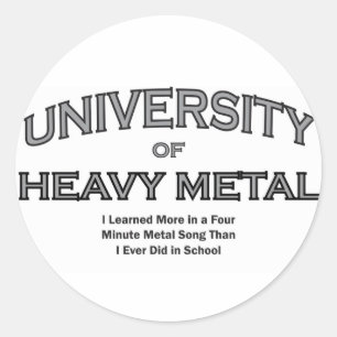 MUSIC-HEAVY METALL RUNT KLISTERMÄRKE