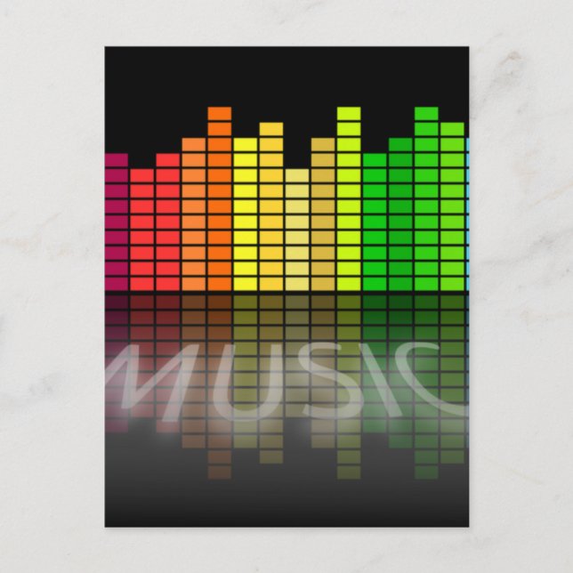 Music Helgdag-vykort Helg Vykort (Framsida)