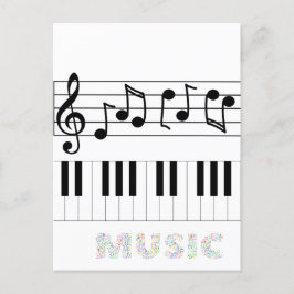 Music Helgdag-vykort Helg Vykort