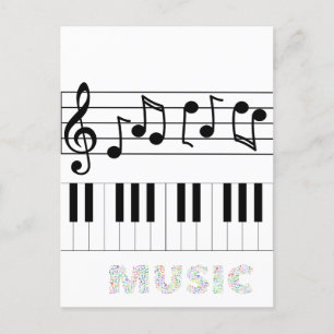 Music Helgdag-vykort Helg Vykort