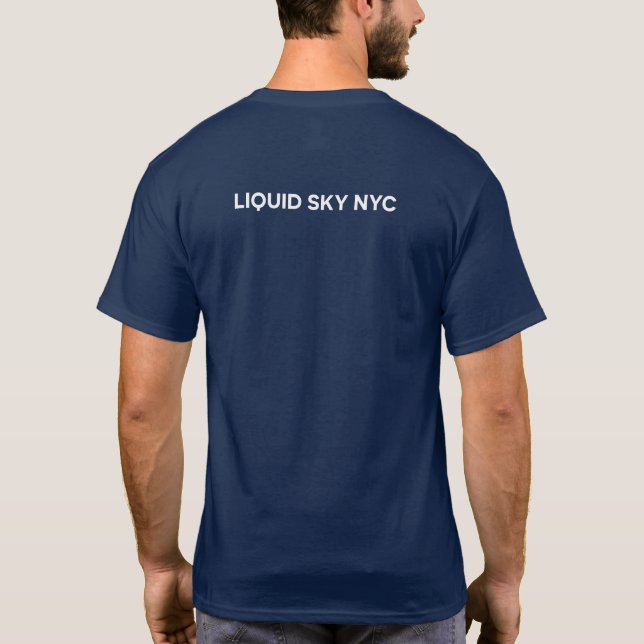 MUSIC i LIQUID HIMMEL, baksida T Shirt (Baksida)