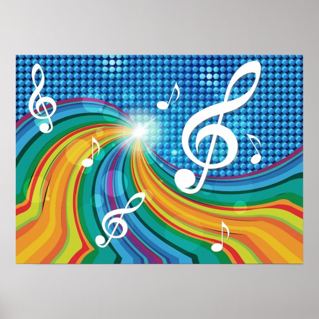 Music Illustration poster (Framsidan)