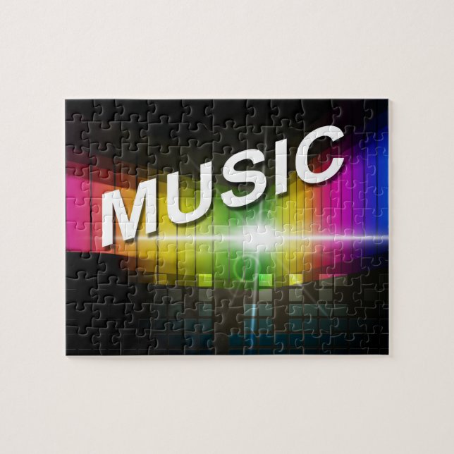Music Illustration-pussel Pussel (Horisontell)