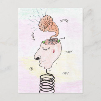 Music in my head vykort