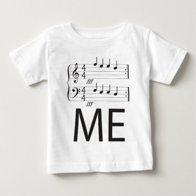 Music Infant Långärmad, Mata mig! Tröja (Framsida)