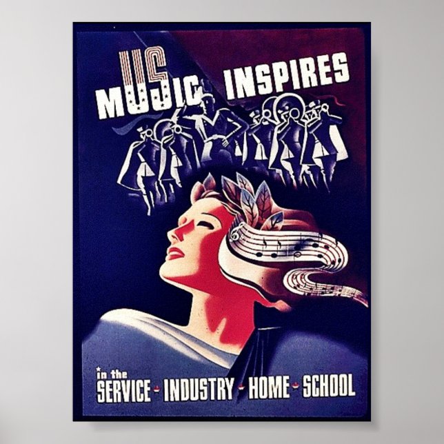 Music Inspires Poster (Framsidan)