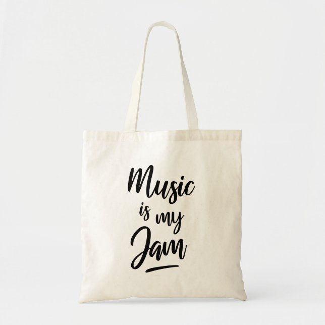 Music is life tygkasse (Framsidan)