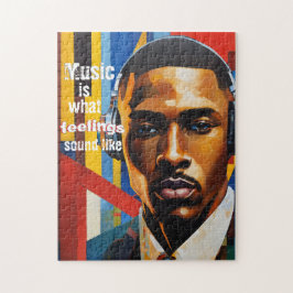 Music is What Feelings Sound Like Pussel