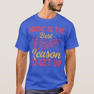 Music Ishe Best Reasono, få upp musik Älskare T Shirt