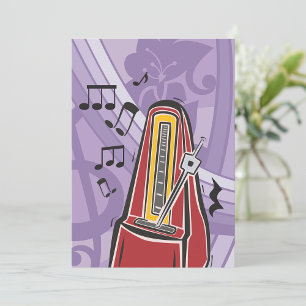 Music Jukebox-inbjudningar Inbjudningar