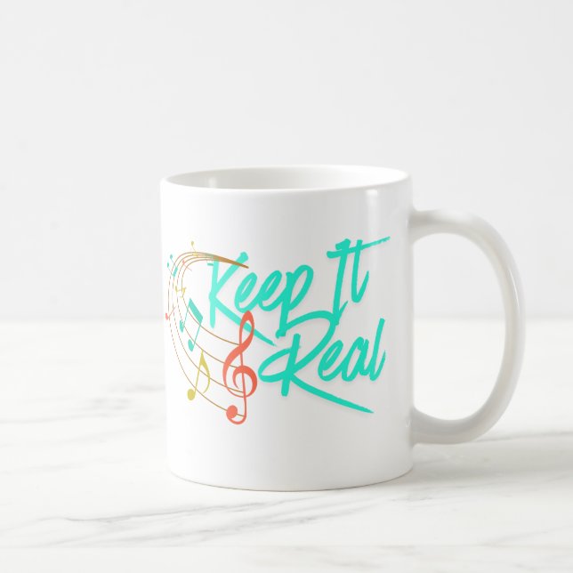 Music - Keep It Real  Kaffemugg (Höger)