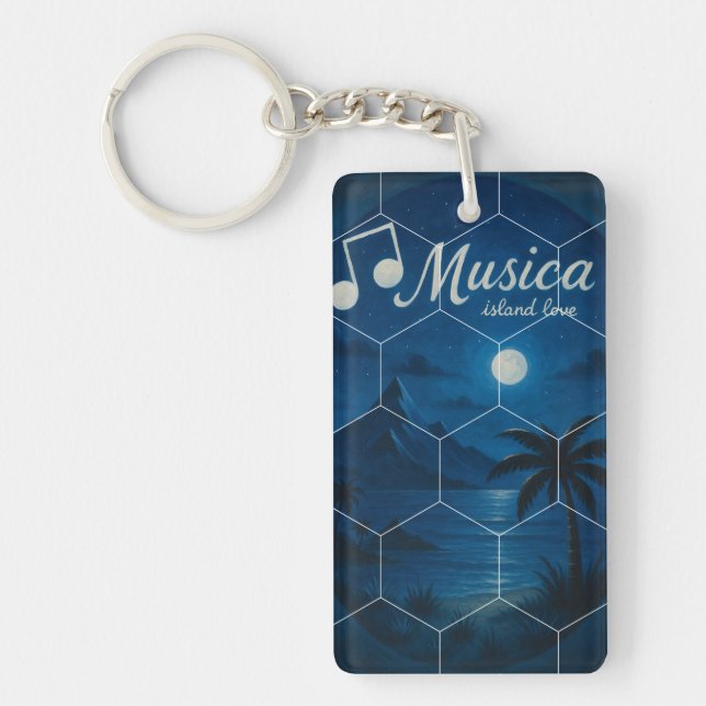 Music Keychain, Island Vibes (Framsidan)